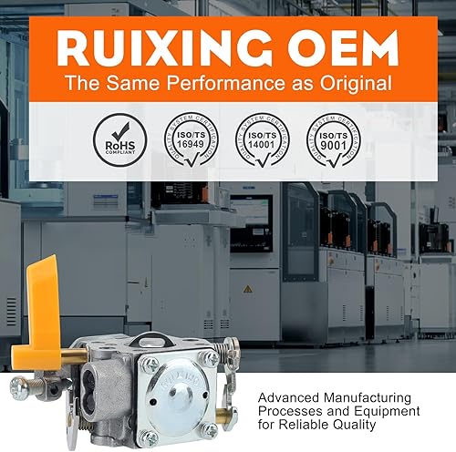 Miniatura 6 de Hipa 308054043 CS26 SS26 Carburador para Ryobi Homelite SS30 CS30 EX26 BC30 26cc TP30 SX135 25cc RY09050 TP26 30cc recortadora soplador de hojas