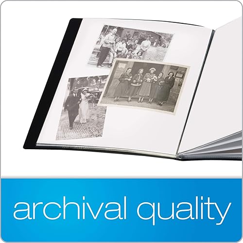 Miniatura 4 de Cardinal showfile Display Book con cubierta de Custom Pocket 85x 11inch Hoja Tamaño 12fundas negro 50132cb