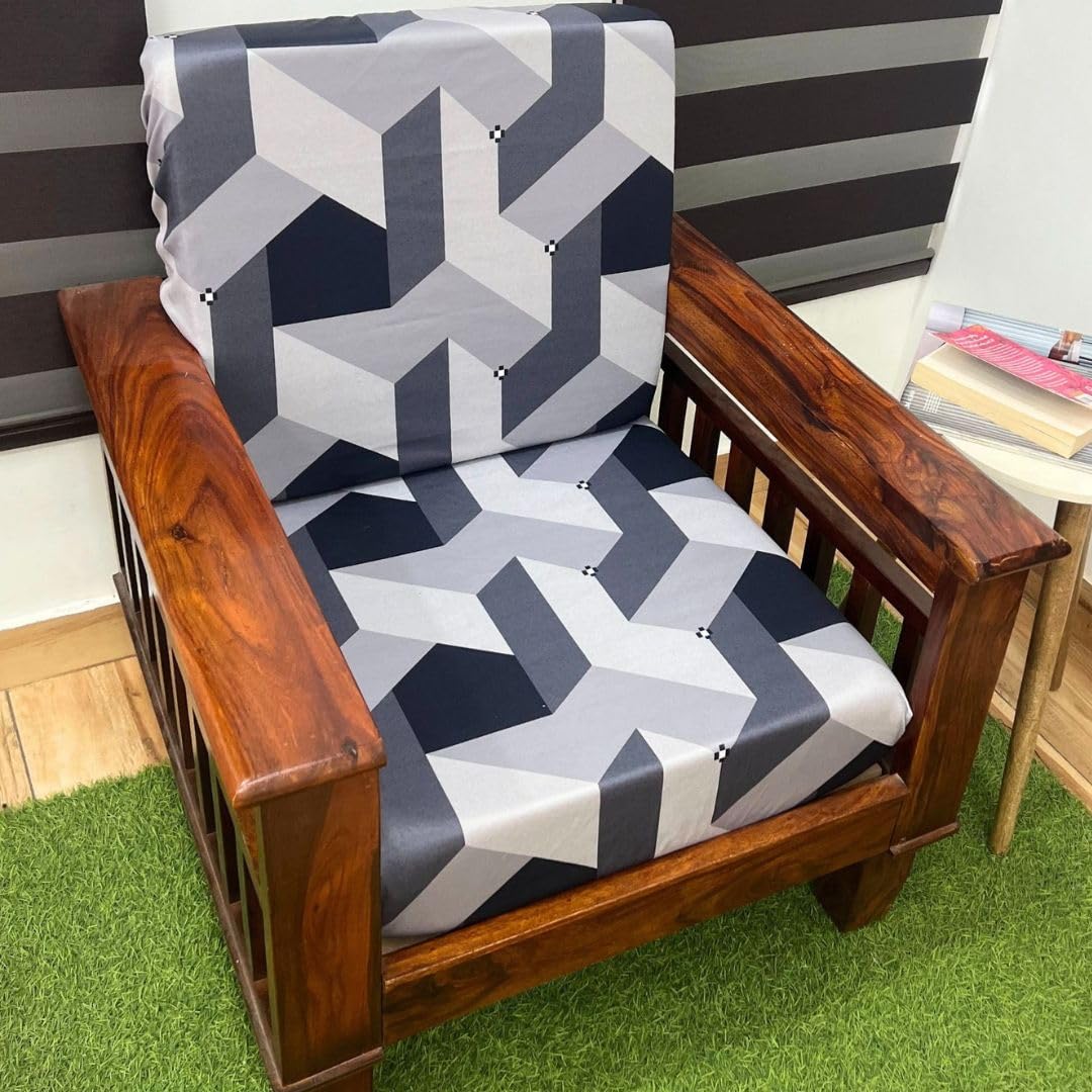 FABANE Stretchable Spandex Printed Sofa Slipcovers - Pack of 10 Sofa Seat Covers for Living Rooms, Couches, Wooden Sofas and Offices (Abstract Grey) (B0CQVVPCG2) Amazon Price History, Amazon Price Tracker