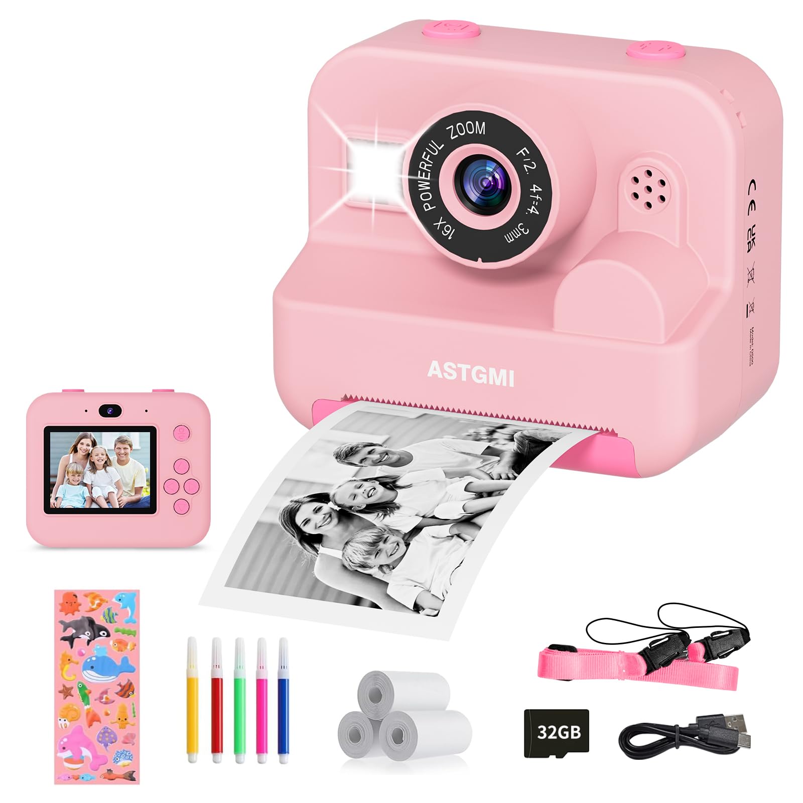 Instant camera for children, Instant camera