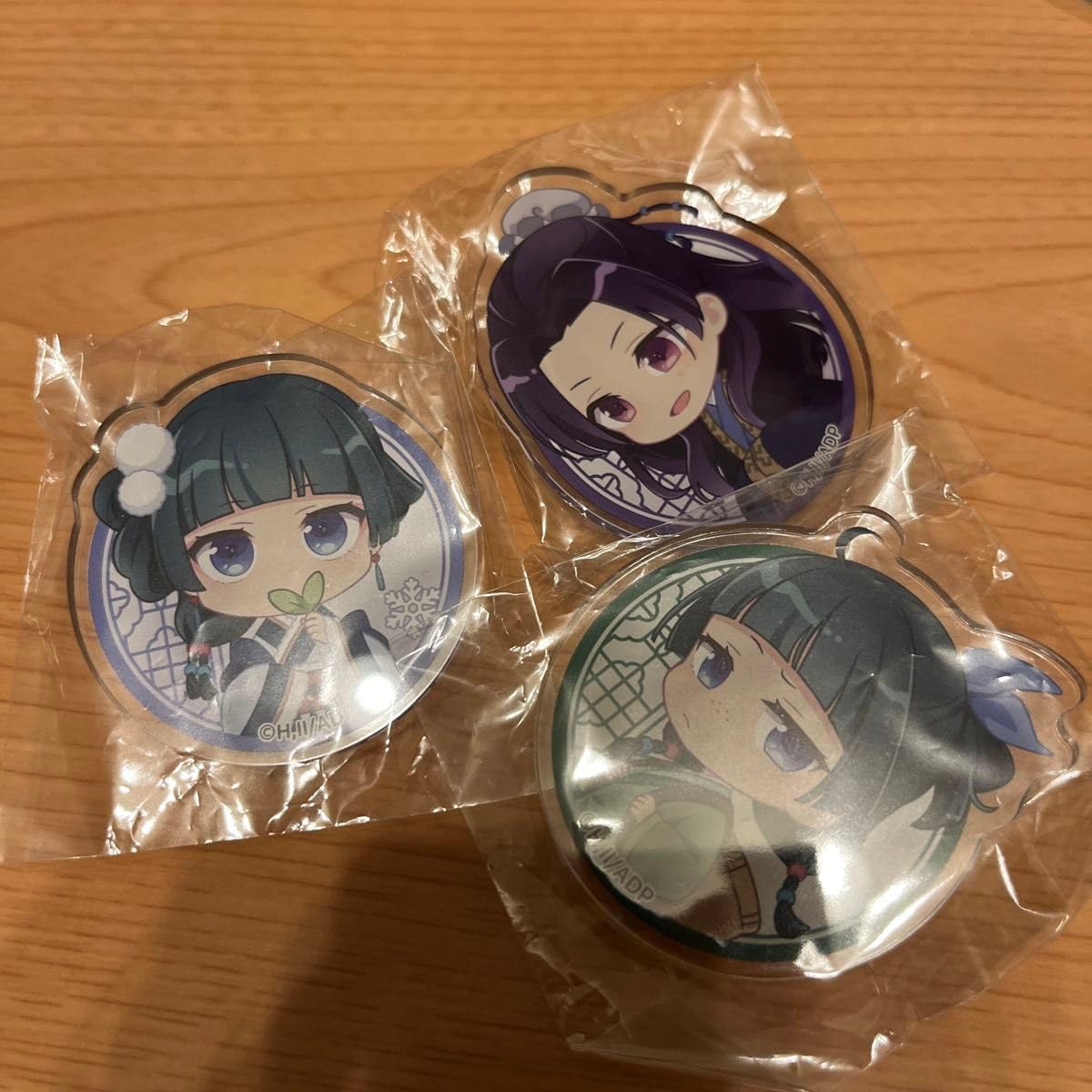 薬屋のひとりごと あたり付き!ビビット缶バッジ アクリルスタンドB.I.G