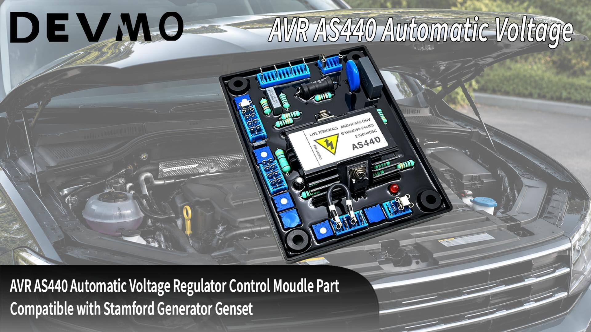 Amazon.com: DEVMO AVR AS440 Automatic Voltage Regulator Control