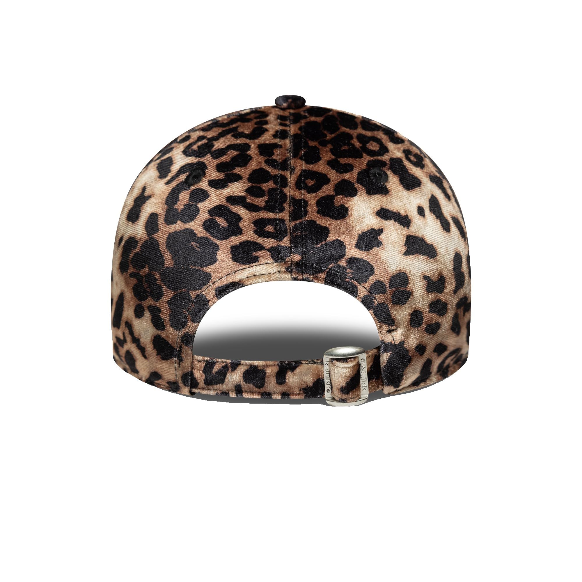 New Era 9Forty Leo Velour Yankees Cap Basecap Baseballcap MLB Curved Brim NY York Damen - Metallschnalle, mit Schirm Frühling-Sommer Herbst-Winter Frühjahr