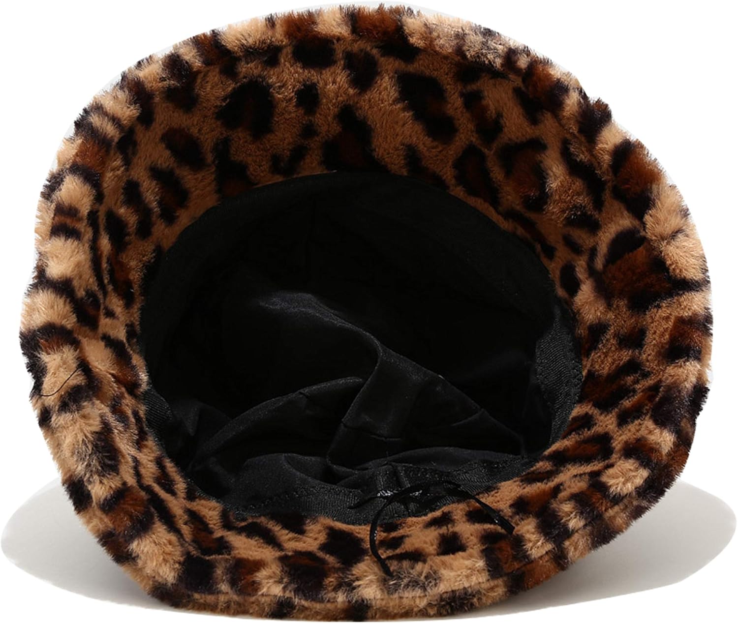 Umeepar Winter Faux Fur Fuzzy Bucket Hat Fluffy Warm Hat for Women Men - Image 4
