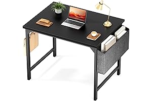 STATESVILLE Compact Home Office Desk with Storage