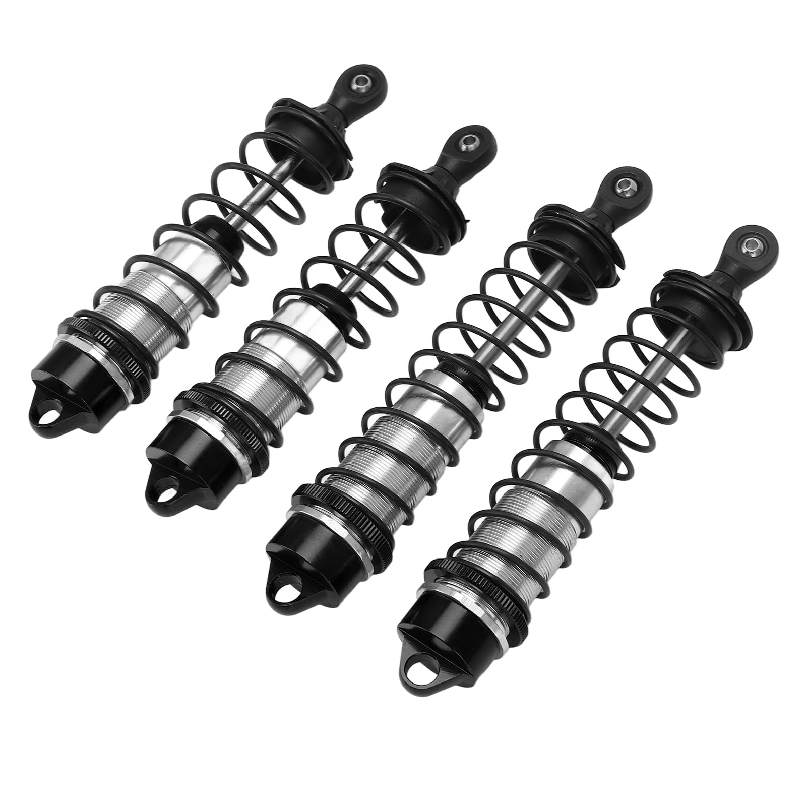 Przedni tylny amortyzator RC ze stopu aluminium o wysokiej wytrzymałości dla 1/7 MOJAVE 1/8 Kraton (czarny)