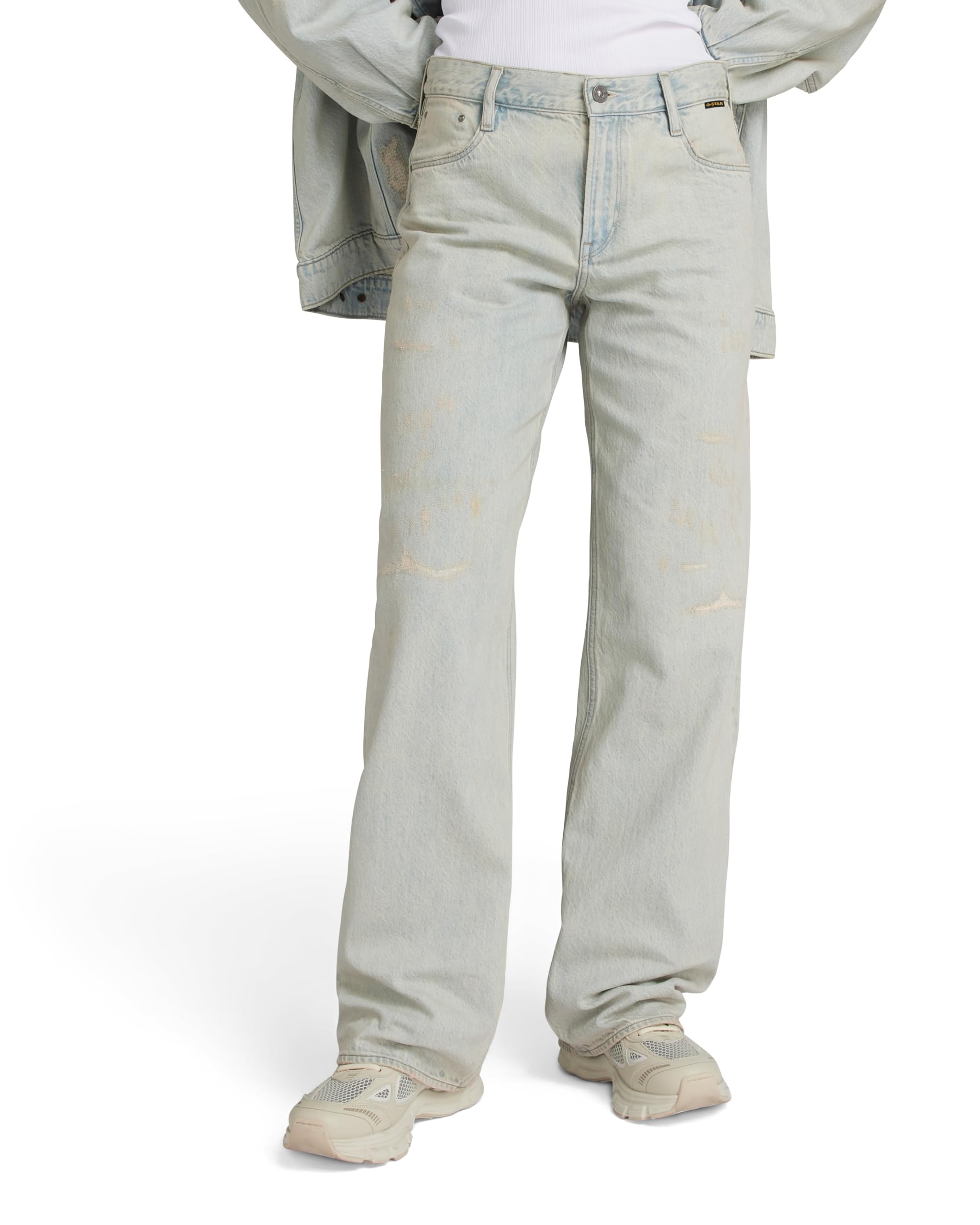 G-STAR Damen Judee Low Waist Loose Jeans Blau (Vintage akoya Blue D22889-D536-G327) 25W / 30L