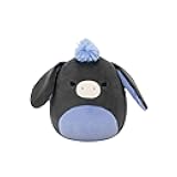Squishmallows Original 5in Don The Charcoal Donkey – Official Jazwares Plush (Little)