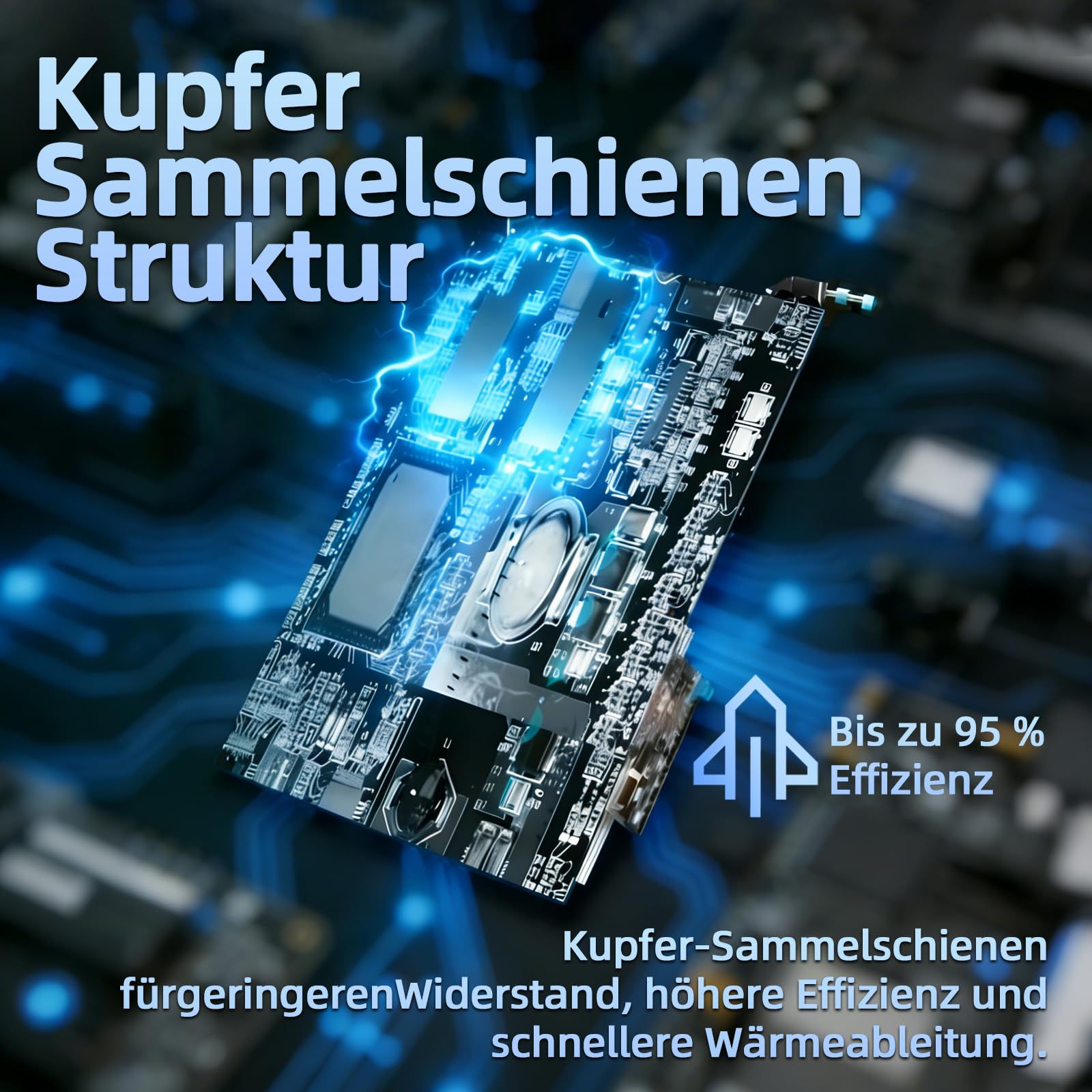 4080VA / 7000W Spitzenleistung Reiner-Sinus-Wechselrichter 12V auf 230V AC | Integrierter ATS & Vorladung | Geringe Eigenaufnahme 10W | für Heimnetzersatz, Wohnmobil, netzunabhängige Systeme