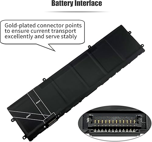 Miniatura 5 de INTIFO 87Wh DWVRR - Batería para portátil compatible con Dell Alienware X15 R1 R2 X17 R1 R2 Series 0817GN 817GN 0NR6MH NR6MH 11.4V 7250mAh 6-Cell