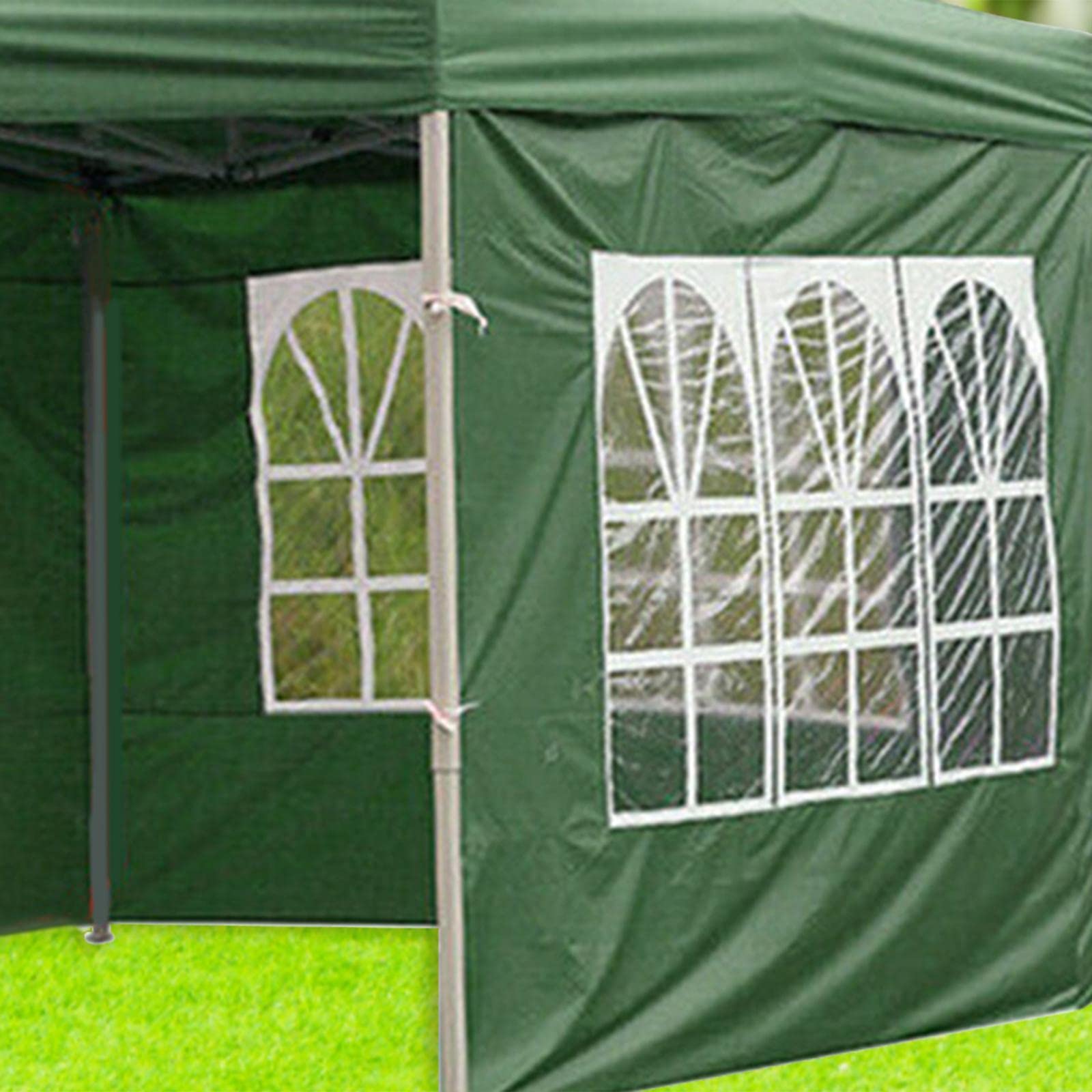 SAZ DEKOR® 1x Gazebos Tent 3x2M Camping Outdoor Canopy Mesh Side Wall Party Green|Home Items for Living Room, Home & Garden, Home Product, Flower Planters for Home-office-Lawns|