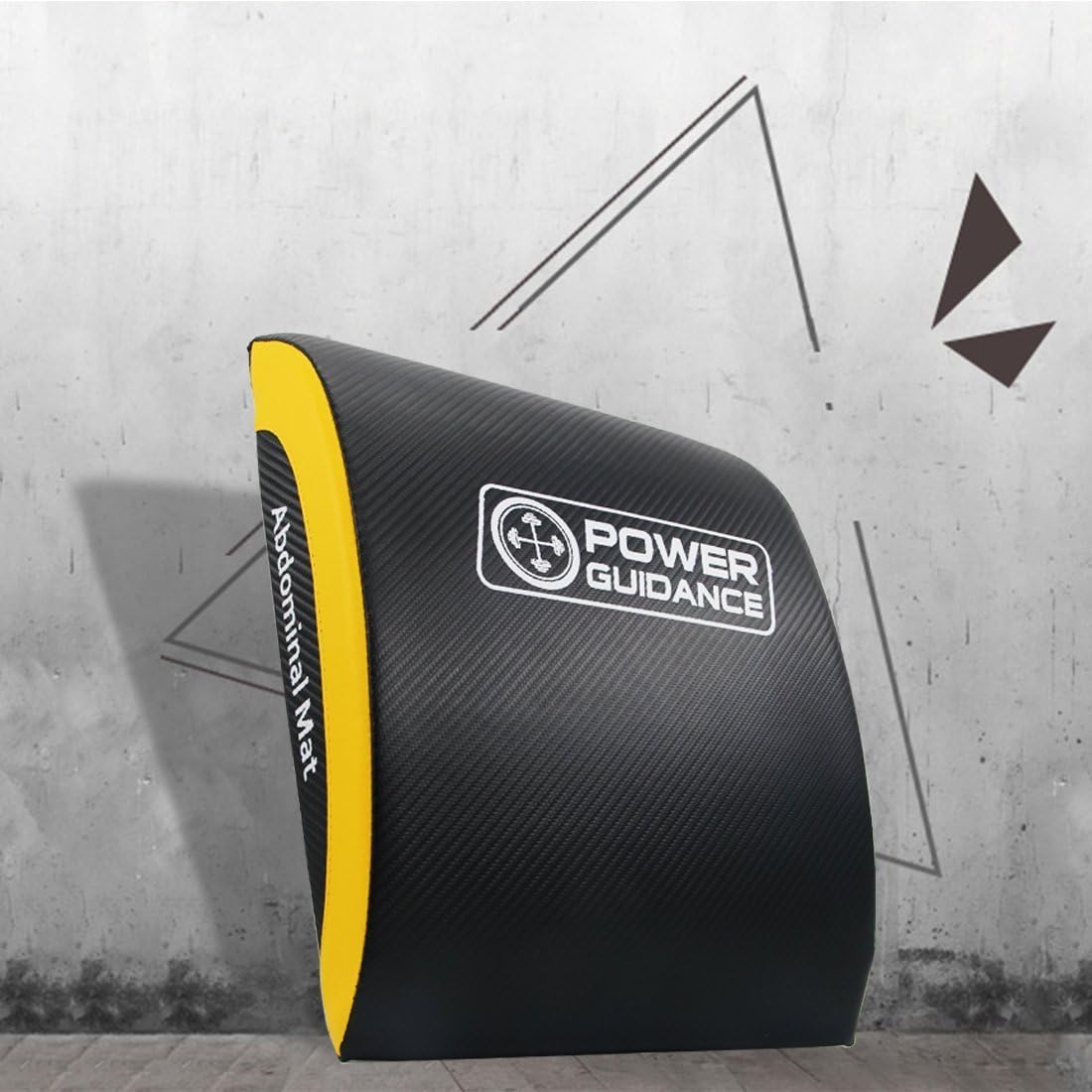 POWER GUIDANCE Ab Exercise Mat - Sit Up Pad - Abdominal & Core Trainer Mat for Full Range of Motion Ab Workouts (black, #2) : Sports & Outdoors