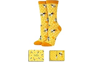 Scad College Merch | Funny Bumble Bee Socks