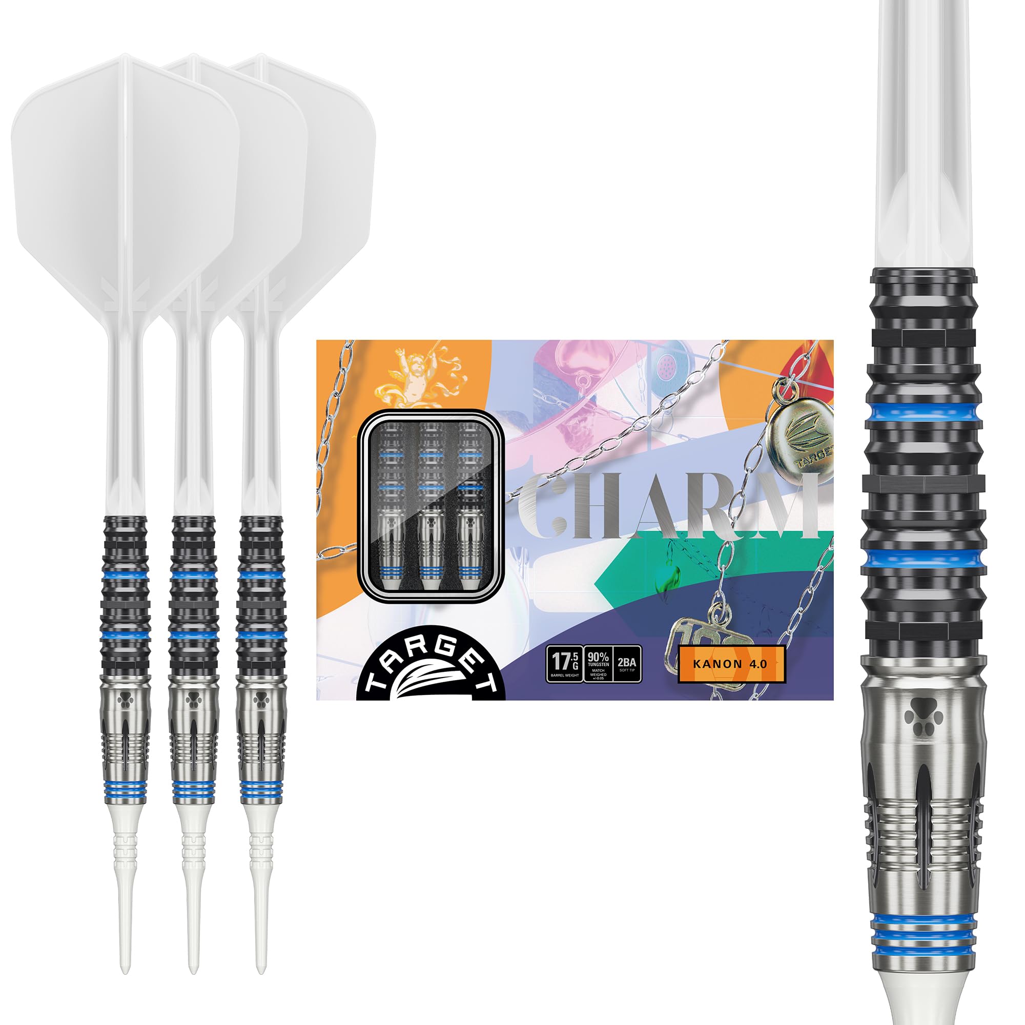 ダーツ TARGET 2BA CHARM SERIES KANON 4.0 ダーツ > ソフトダーツ > ブランド【タ行】 > ターゲット