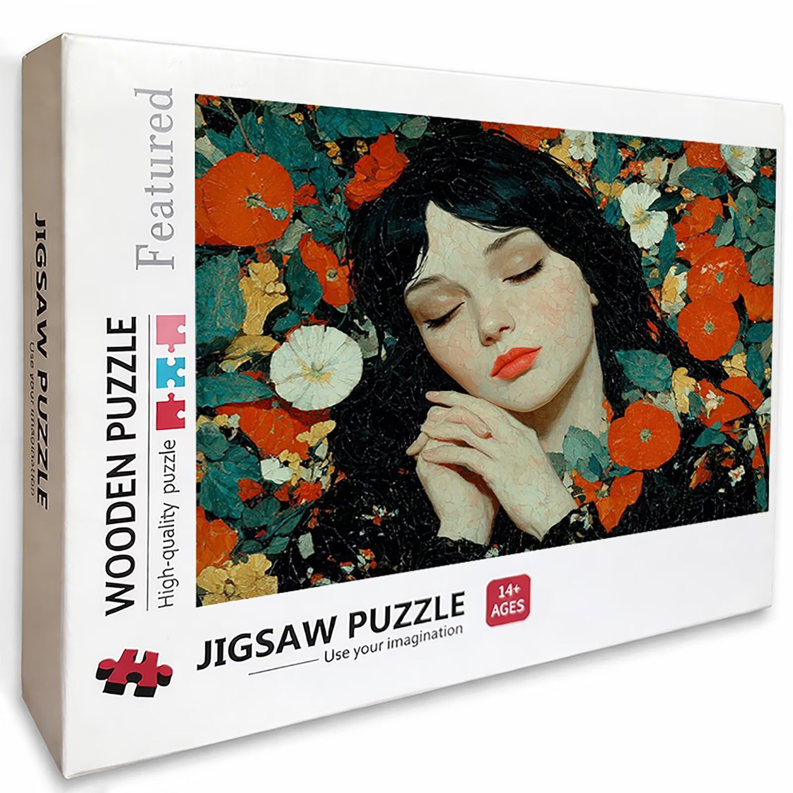 Puzzle 2000 elementów dla dorosłych i kobiet, drewniane puzzle, 99 x 70 cm, dla mężczyzn, kobiet, starszych seniorów, części ściśle do siebie pasują, dekompresja, dekoracja ścienna, prezenty dla