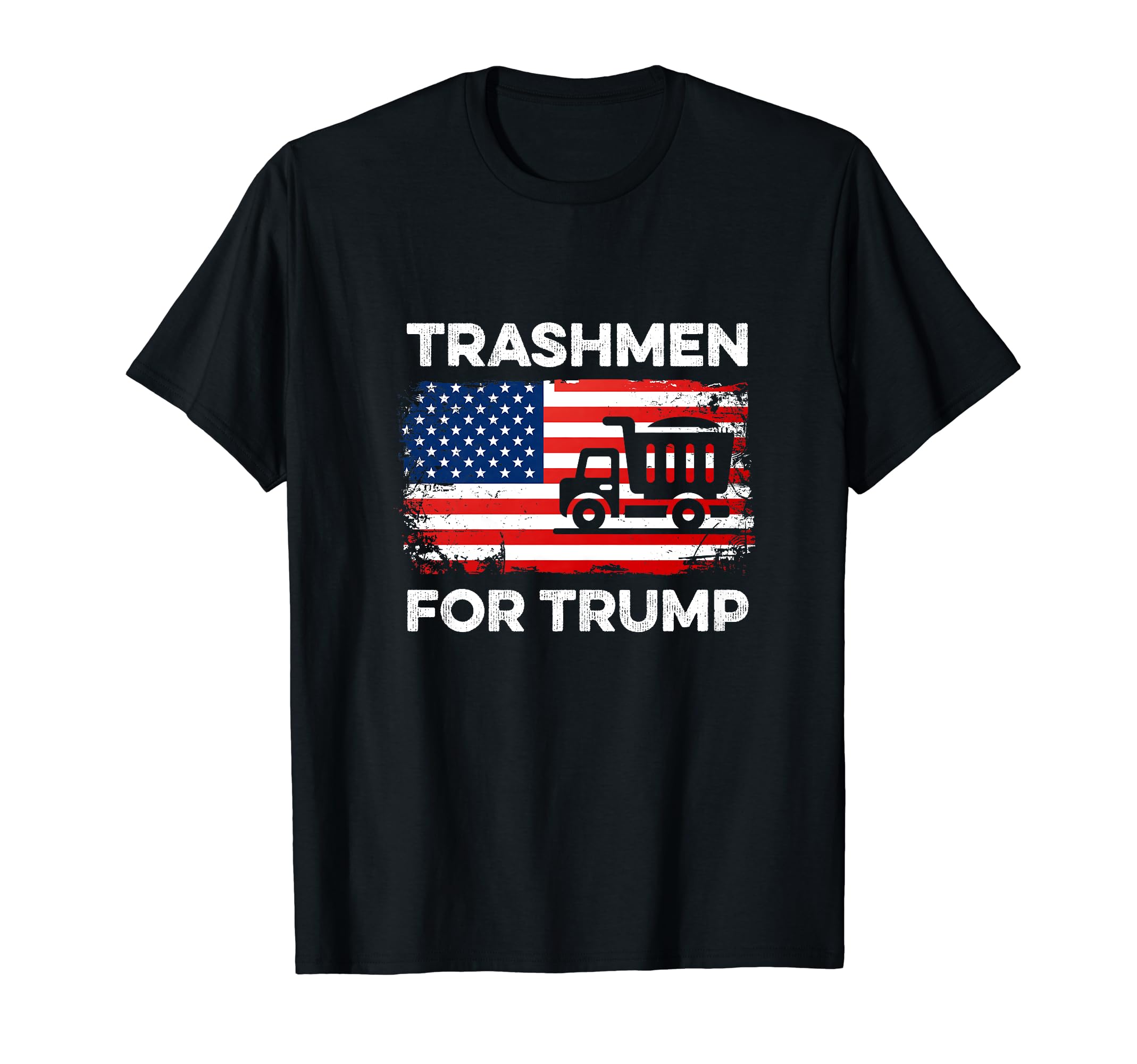 Trashmen for Trump 2024 Funny Election Garbage Garbageman T-Shirt