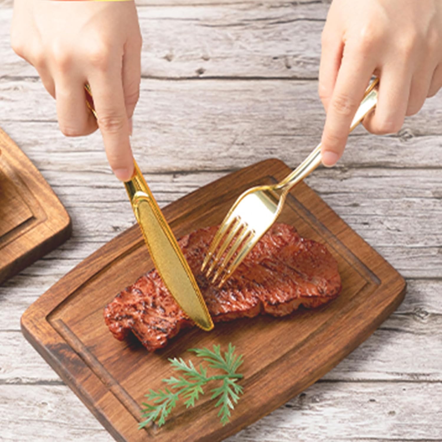 10 Stück Akazienholz Schneidebretter, Holz Servierplatten mit Saftrille, Schneide- & Charcuterie-Bretter, Serviertabletts für Weihnachten, Feiertage, Einweihungsgeschenke, Lasergravur DIY, 20×25cm