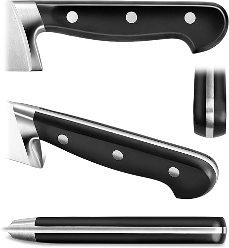 Miniatura 5 de Cangshan V2 Series 1024128 - Juego de 23 cuchillos forjados de acero alemán, Acacia