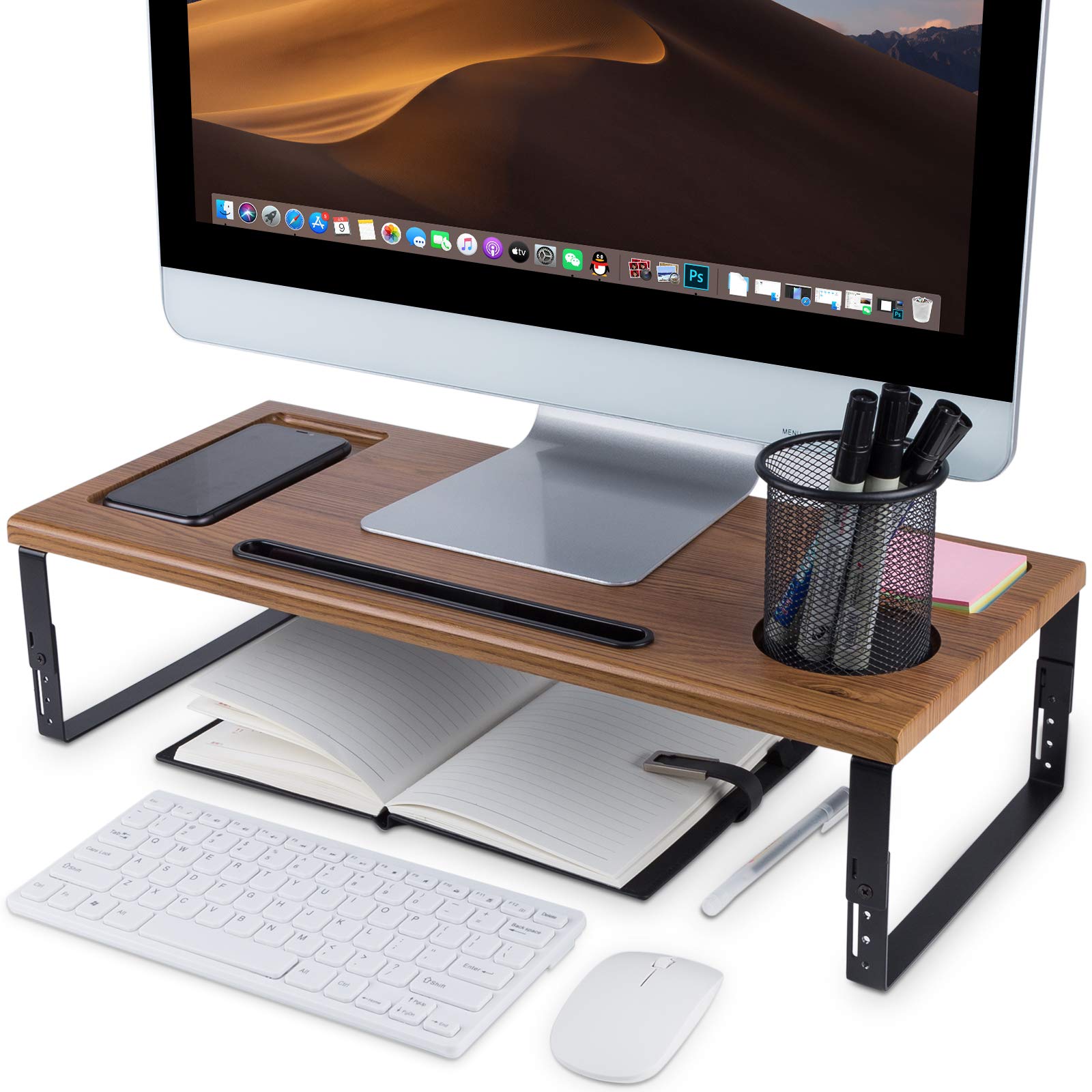 Buy Kavalan Monitor Stand Riser Organizer, Height Adjustable Metal and