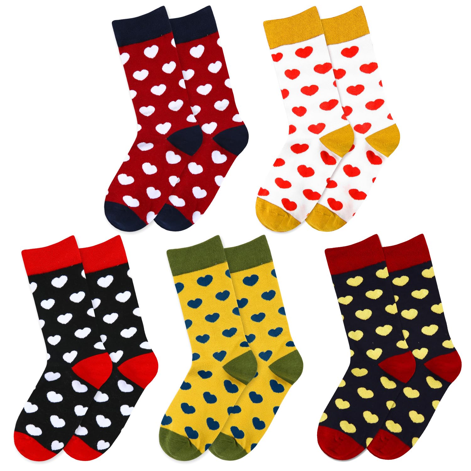 Benefeet Sox Calcetines de algodón coloridos con diseño de animales divertidos para niñas - Multi color - M