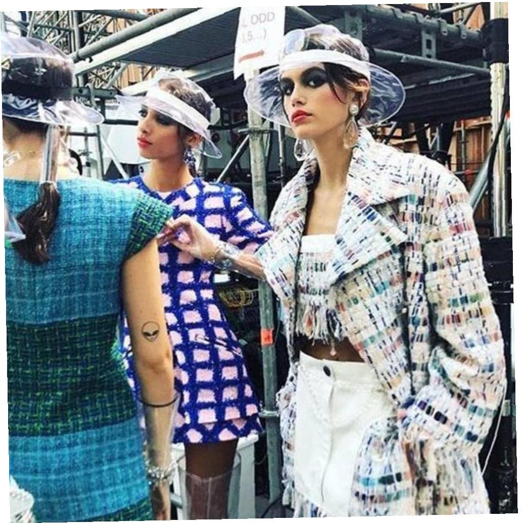 Chapeau De Seau Pour Femmes Transparent Seau De Soleil