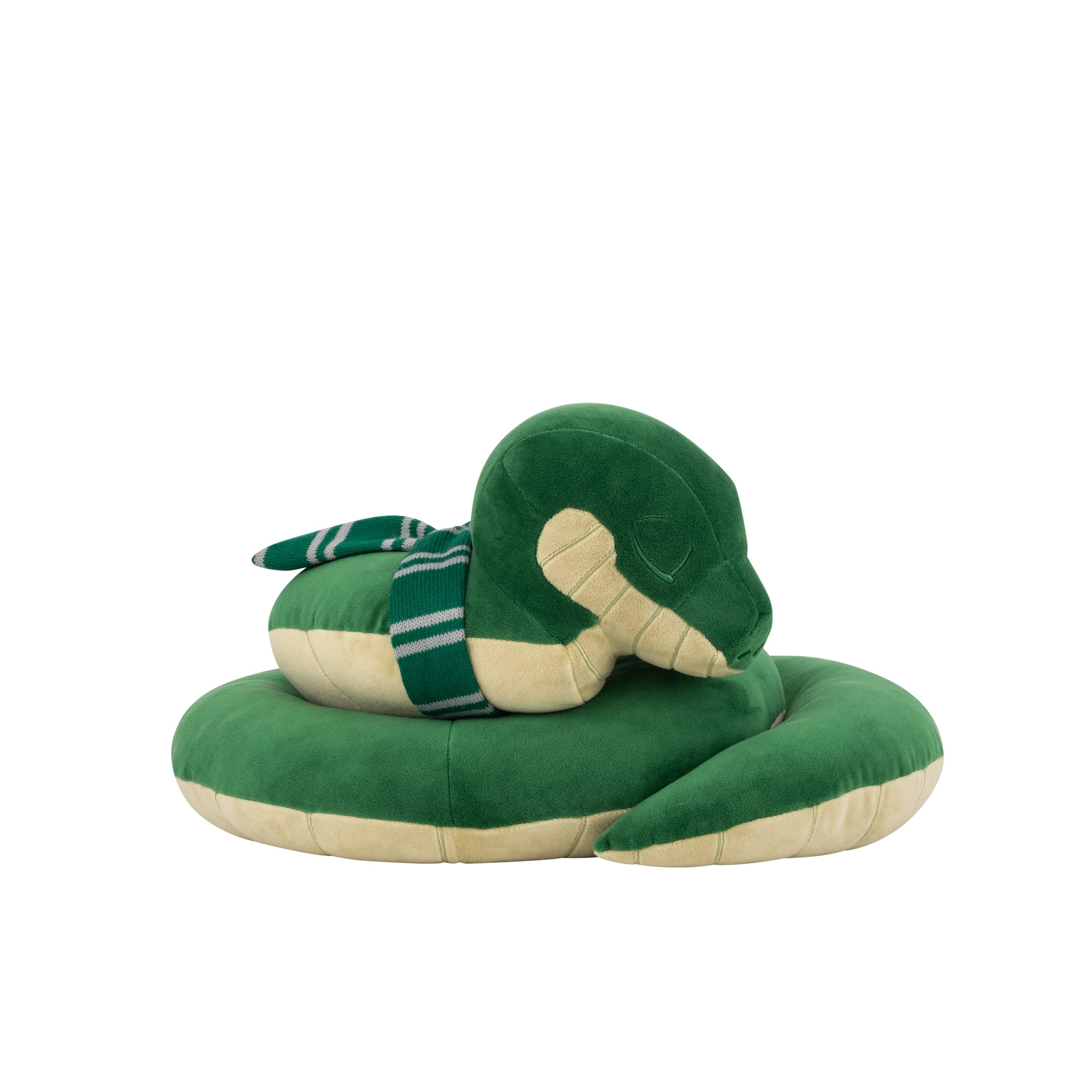 Jazwares Harry Potter Slytherin Snake 18-inch Sleeping Plush - Ultrasoft Officially Licensed Warner Brothers Product Ages 2+