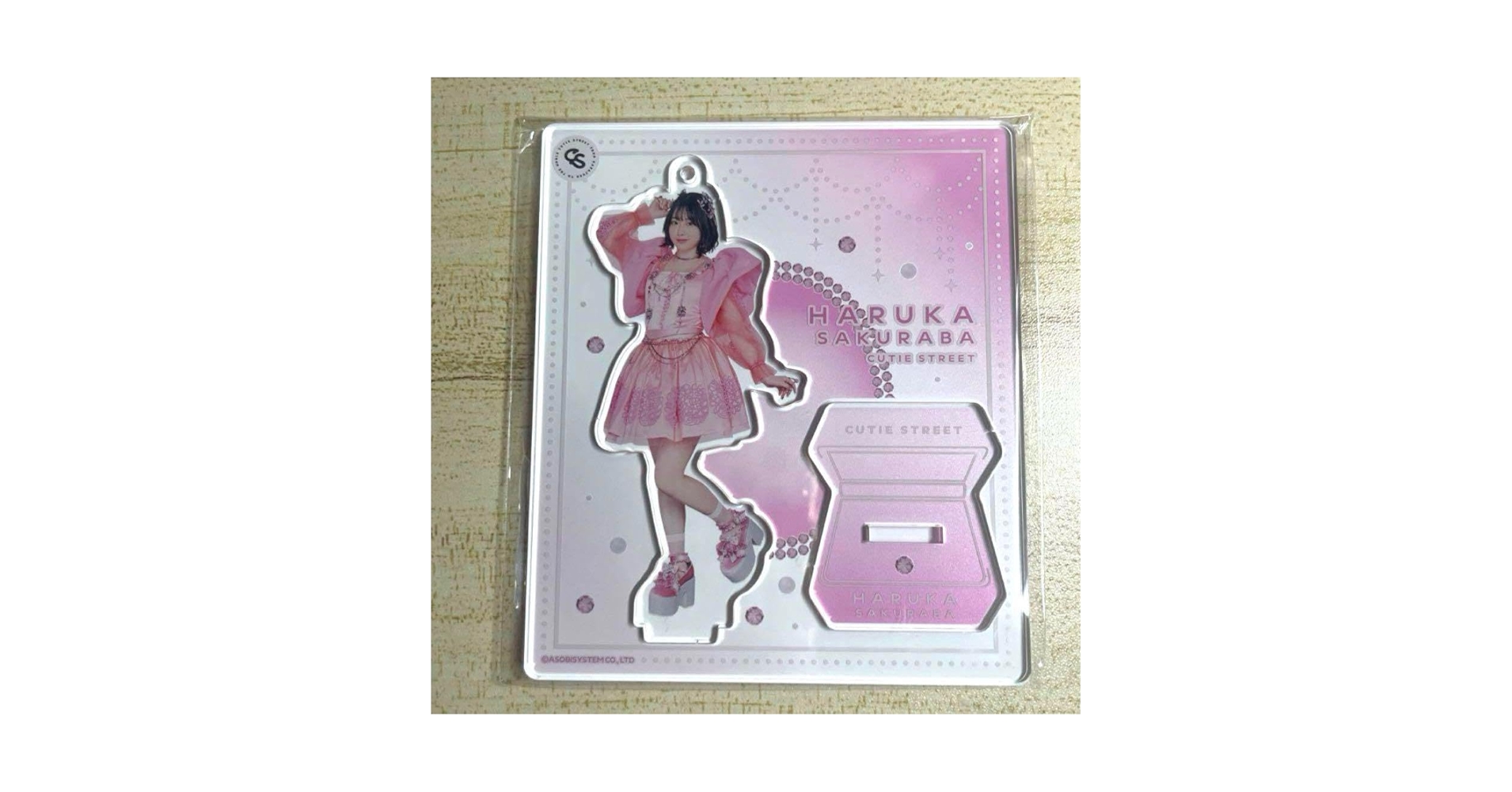 ぱるたんデカアクスタ その他 桜庭遥花 ぱるたん アクスタ2個セットCUTIE STREET 男装 猫