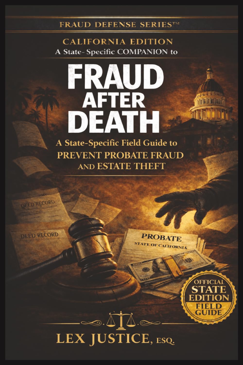 FRAUD AFTER DEATH™ — CALIFORNIA EDITION: FRAUD DEFENSE SERIESTM, A State-Specific COMPANION to, A State-Specific Field Guide to Prevent Probate Fraud and Estate Theft , (Fraud Defense System™)