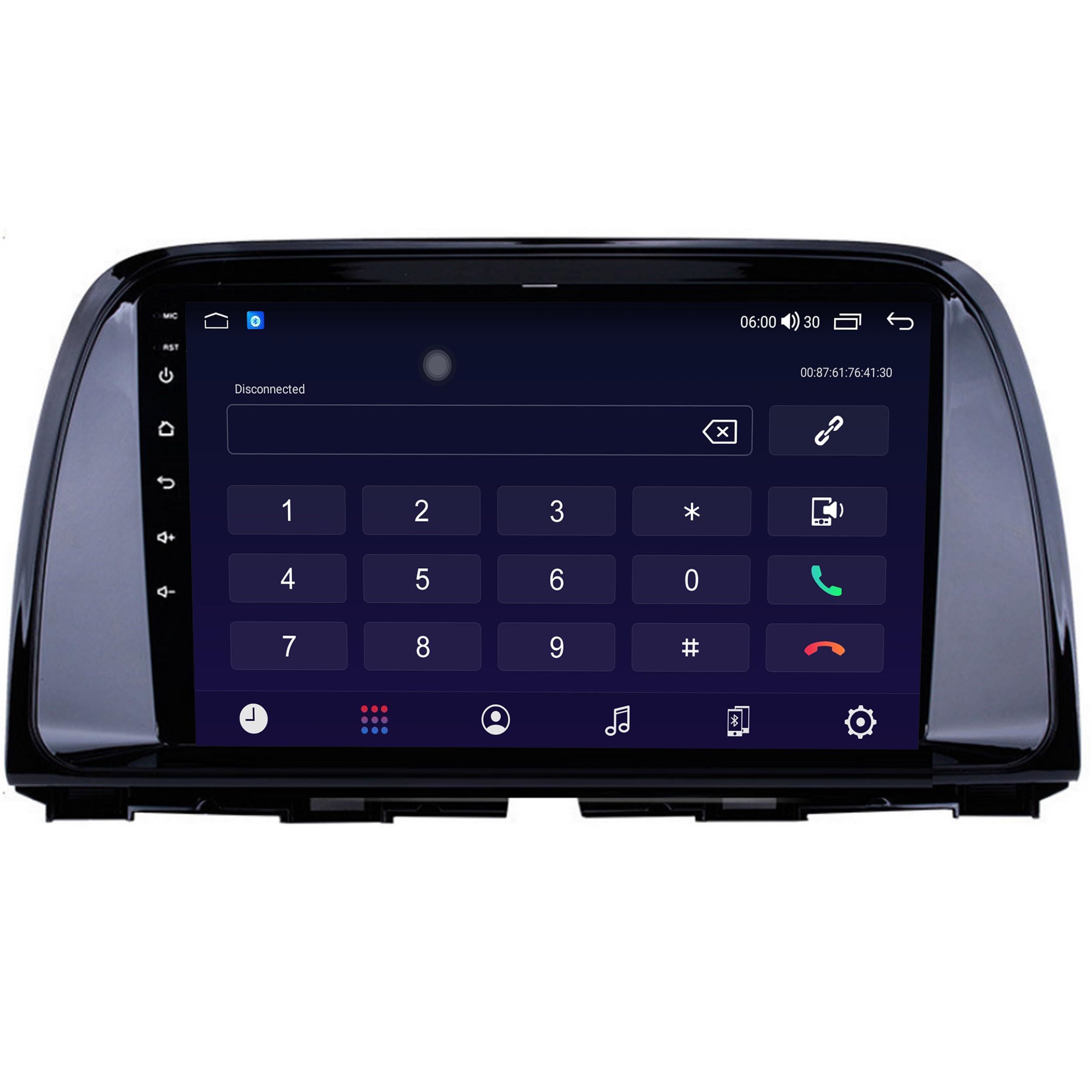 Kompatybilny z: Mazda CX-5 KE 11-17 9" Touch Android Display GPS Navi CarPlay Android Auto