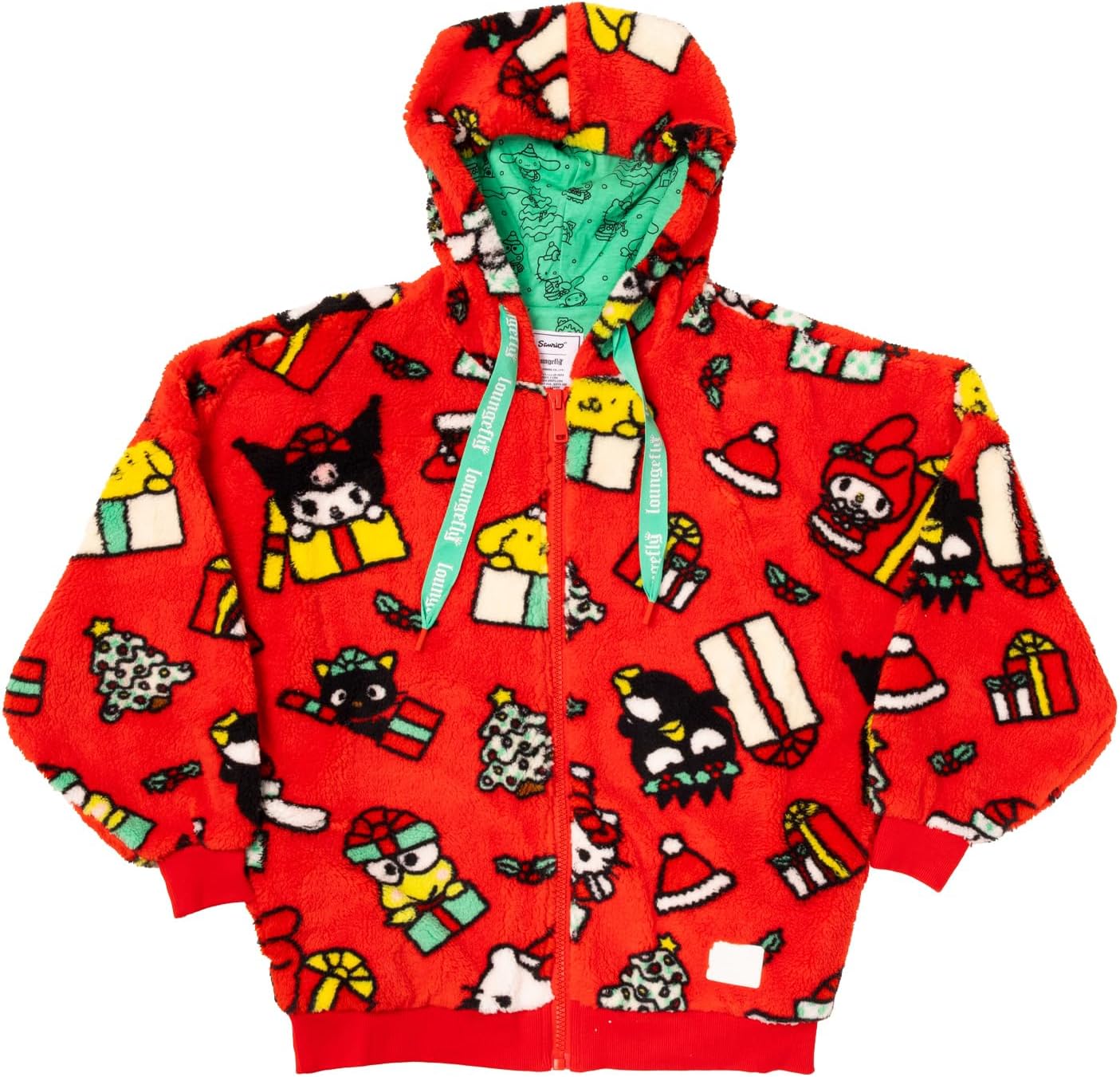 Loungefly Sanrio Winter Wonderland Zip Hooded Sweatshirt