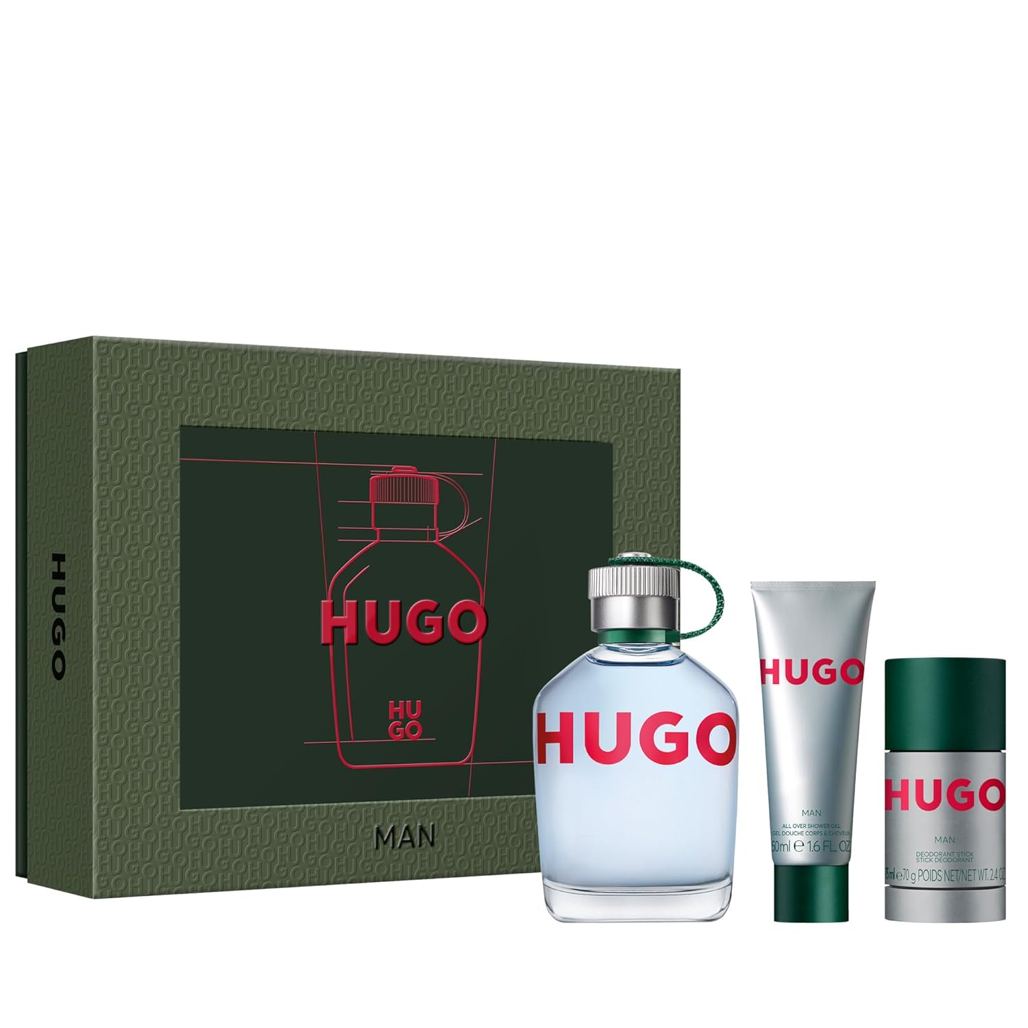 Hugo Boss Hugo Man Eau de Toilette 3-pc Set (Spring FY26) - Image 3