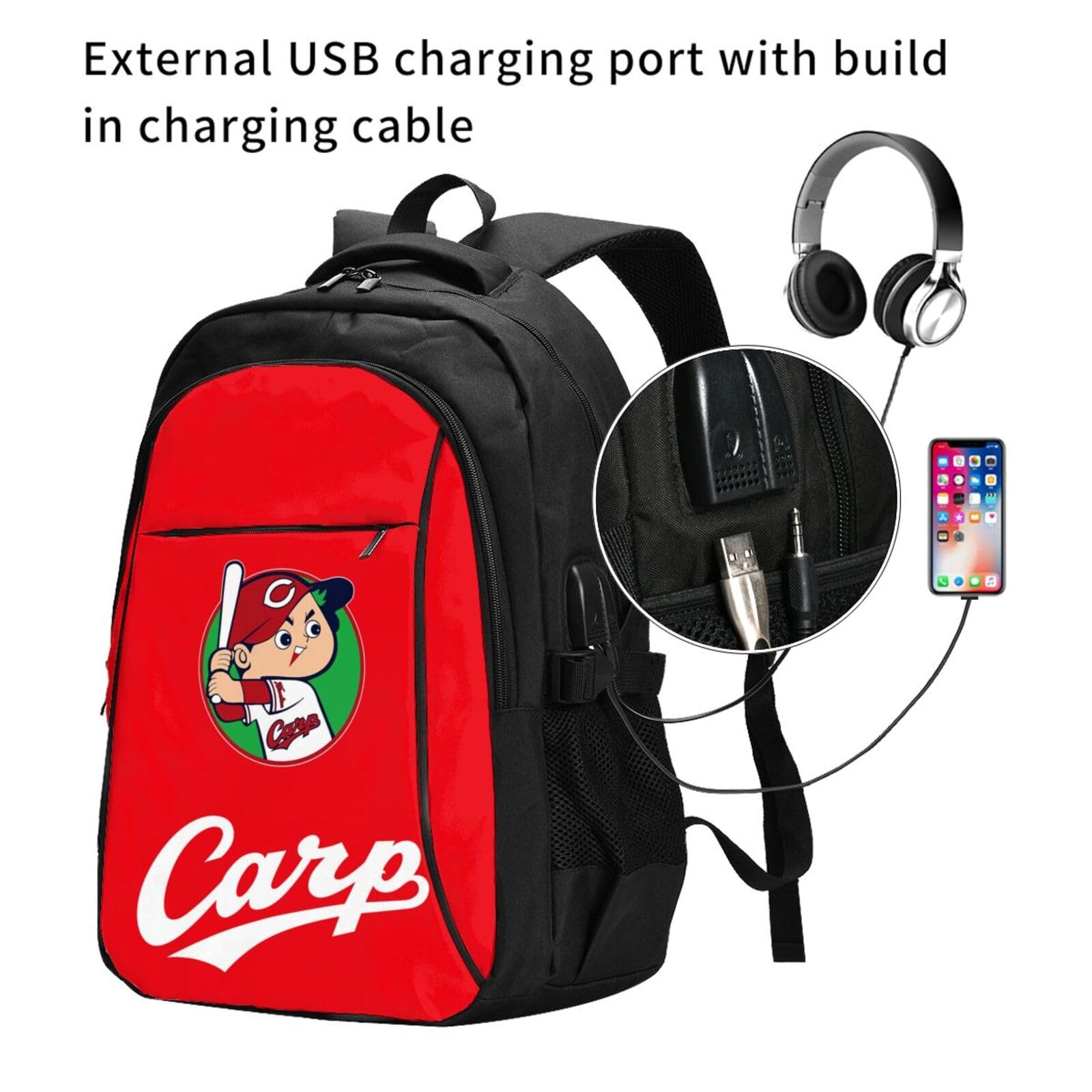 Amazon.co.jp: ノートパソコン バックパック 広島 東洋カープ