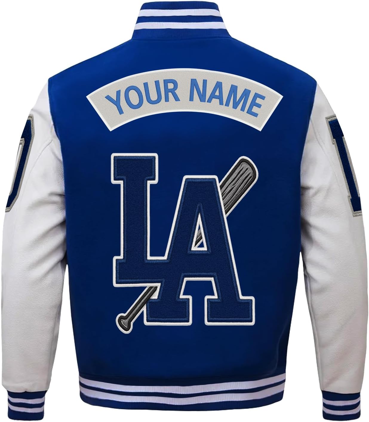 Trifoliate Custom LA Varsity Jacket - Lightweight Wool Letterman Vasity Jacket For Men
