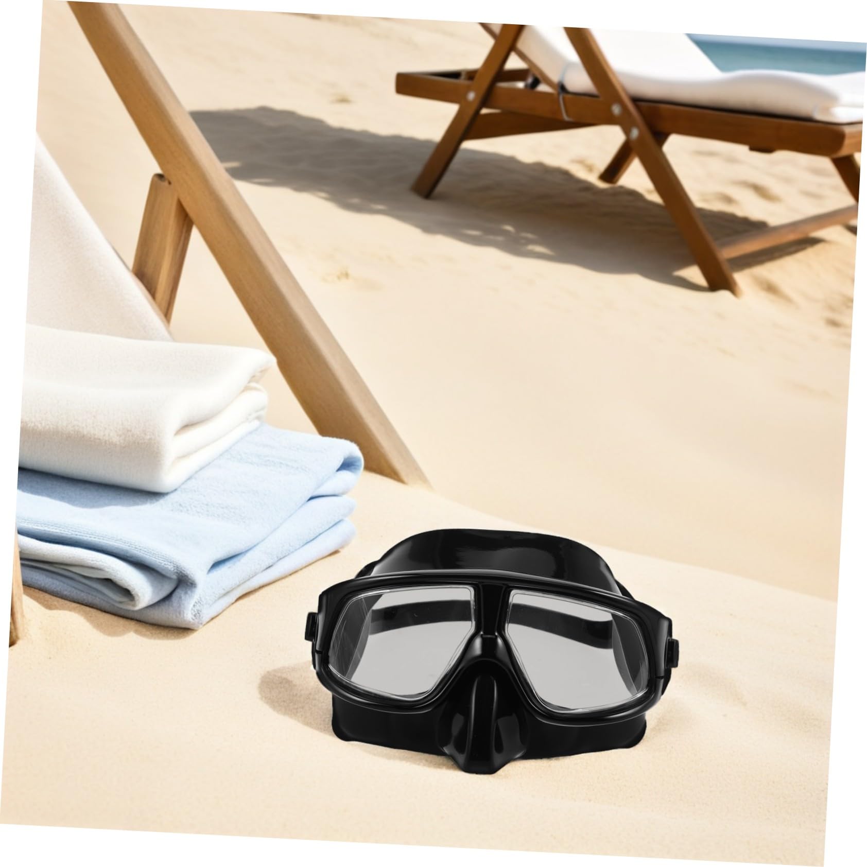iplusmile Máscara de Buceo para Adultos Ligera con Sellado Antileak Visión y Nasal Gafas para Natación Snorkel y Buceo Piscina