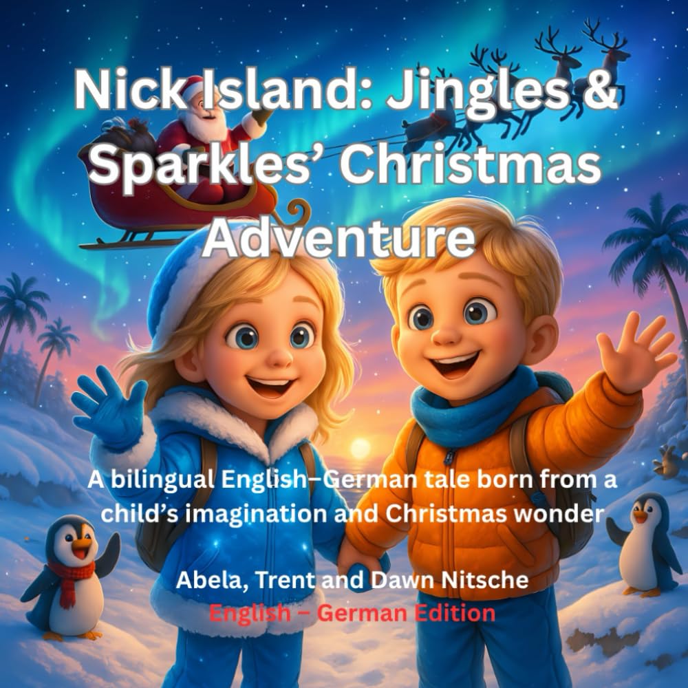 Nick Island: Jingles & Sparkles’ Christmas Adventure: A bilingual English–German tale born from a child’s imagination and Christmas wonder