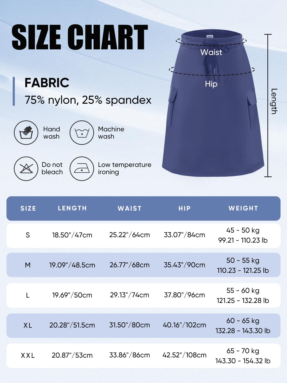 Bezioner Gonna Pantalone Donna al Ginocchio Gonna Tennis Sportiva con Pantaloncino e 4 Tasca Vita Alta Skorts da Golf