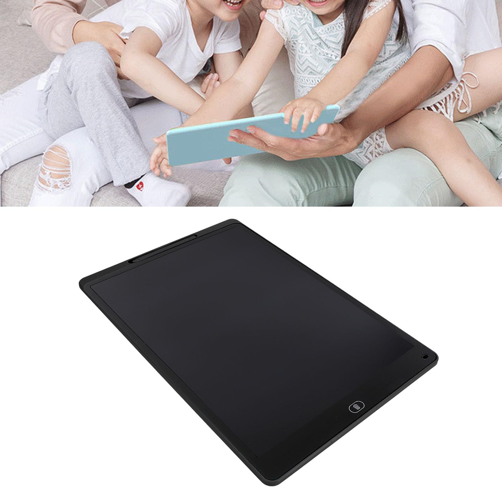 Tableta de Dibujo de 20 Pulgadas, Tablero de Escritura de Dibujo Electrónico con Sensor de Presión, Tablero de Dibujo Borrable de Escritura a Mano LCD para Pintar, Enseñar (Black) — view 5