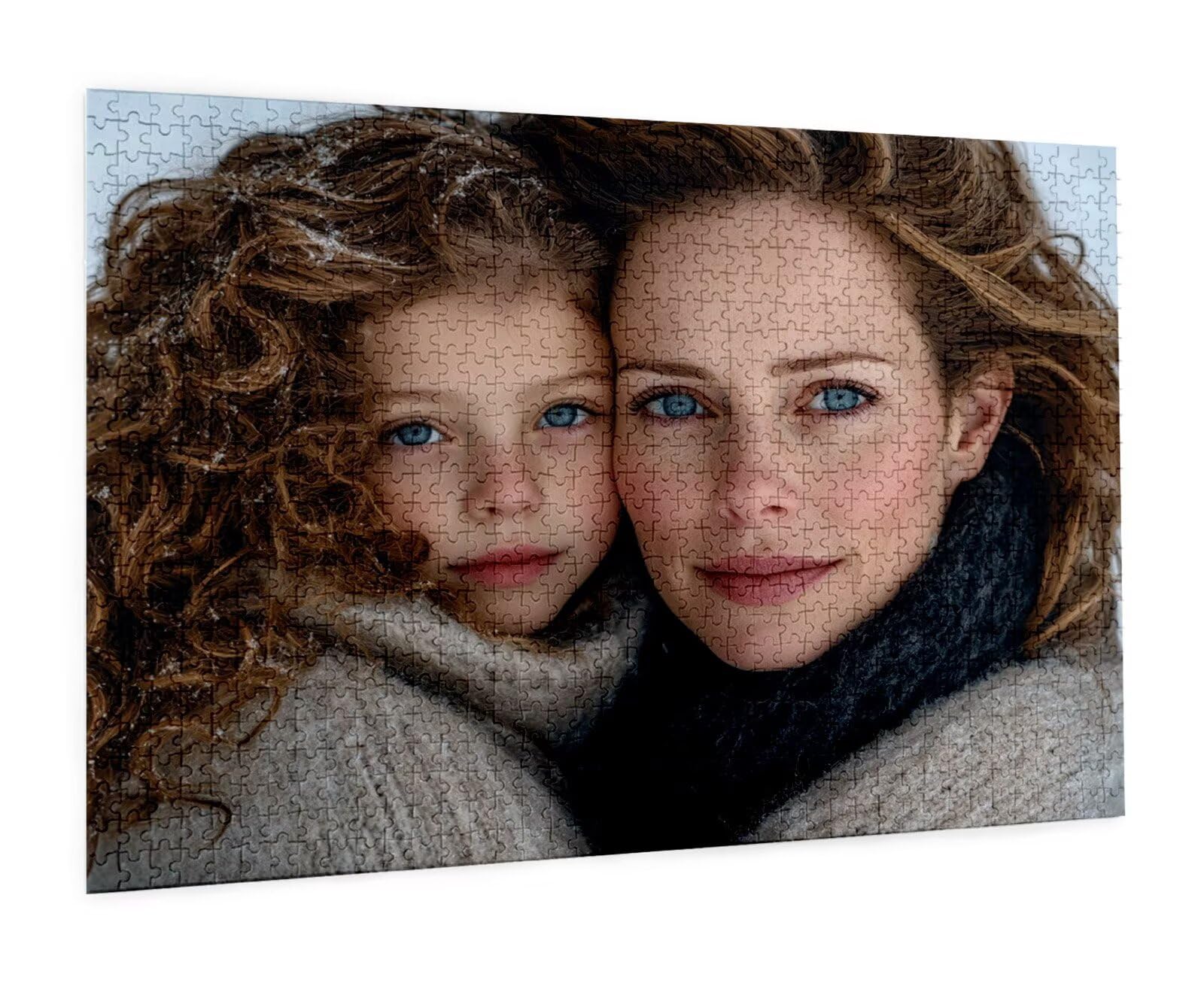 Personalisiertes Puzzle mit Eigenem Foto - 1000/1314/1500/2000/3000/4000/5000 Teile, Puzzle Selbst Gestalten, Personalisierte Geschenk für Familie, Paare & Haustierfans Geburtstag, Weihnachten C-2406