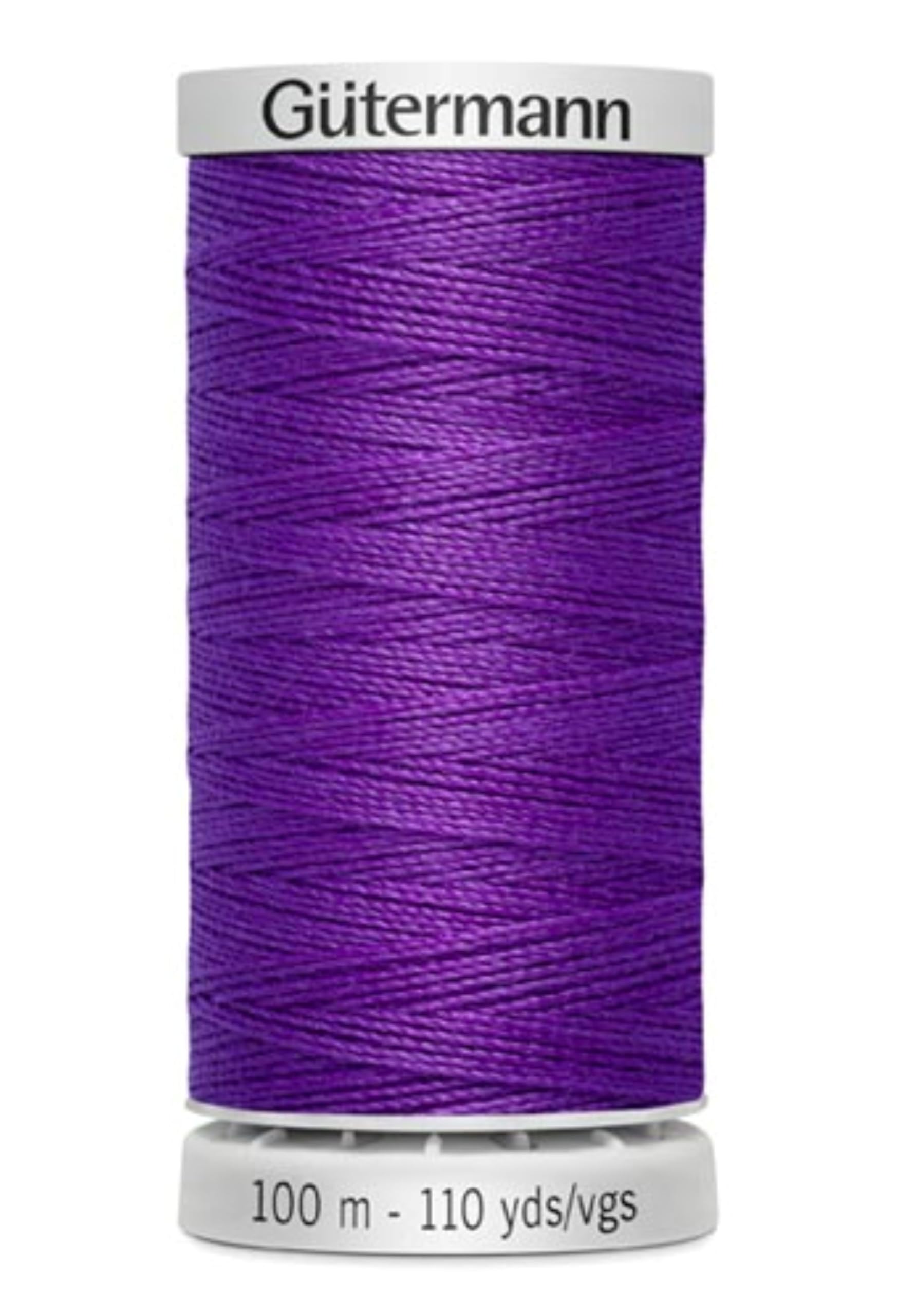 Gütermann Yarn M782 Extra Strong Sewing Thread Polyester 100 m Sewing Machine Yarn for All Heavily Stressed Seams (392 Purple)