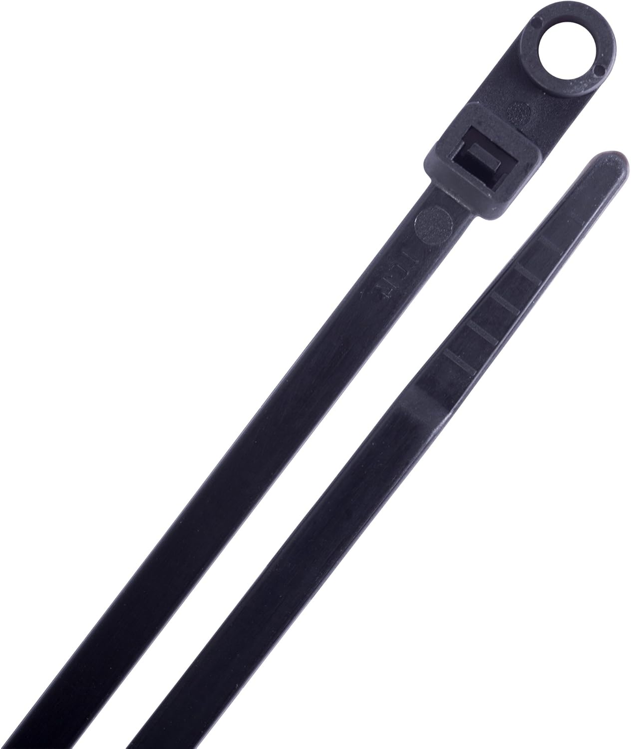 SecuriTie CTSM850100UVB Screw Mount Cable Ties, 8", 50 lb Tensile