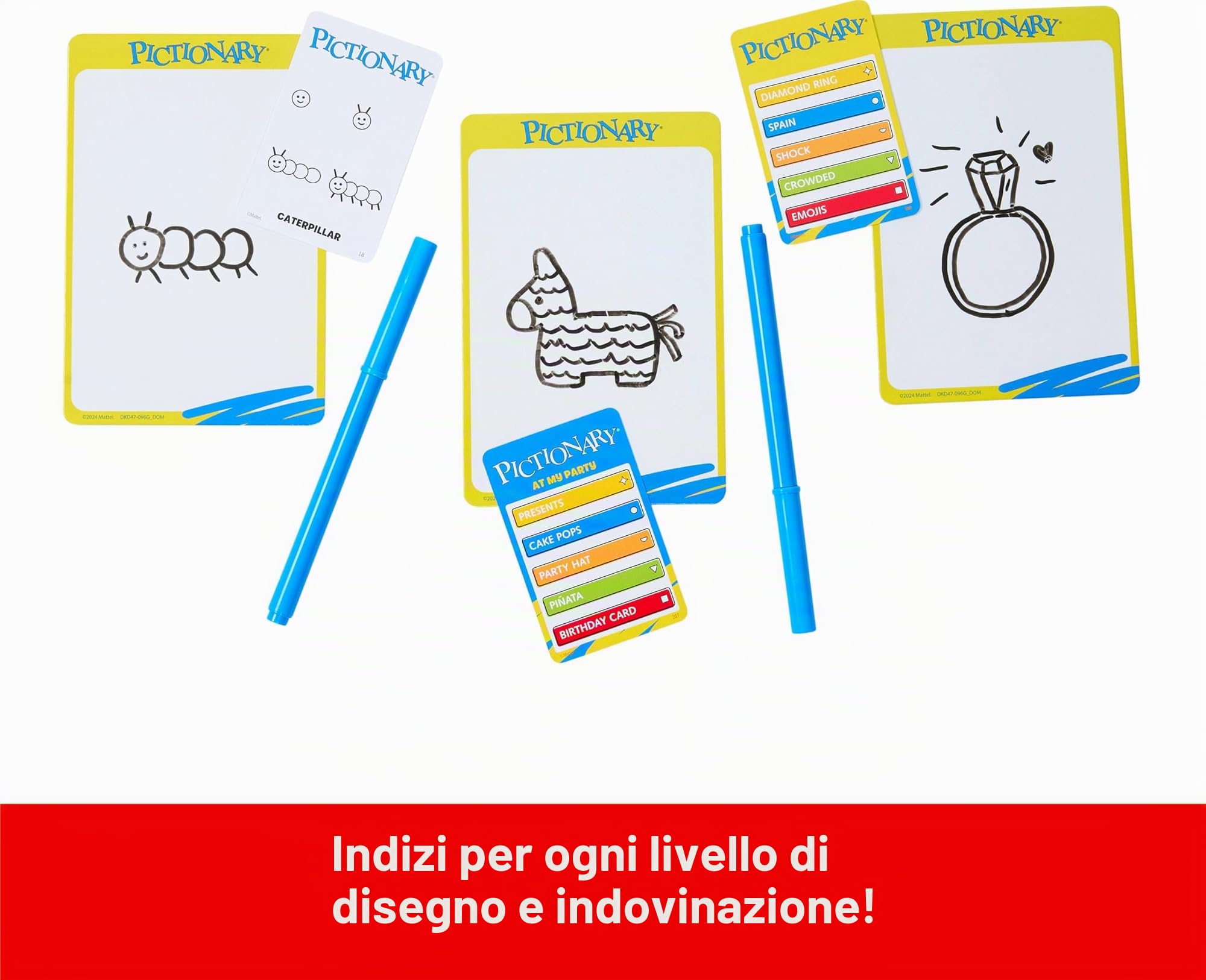 Mattel Pictionary Gioco di parole da tavolo