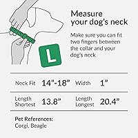 Vista 70 de CollarDirect Reflective Dog Collar for a Small, Medium, Large Dog or Puppy with a Quick Release Buckle - Boy and Girl - Nylon Suitable for Swimming