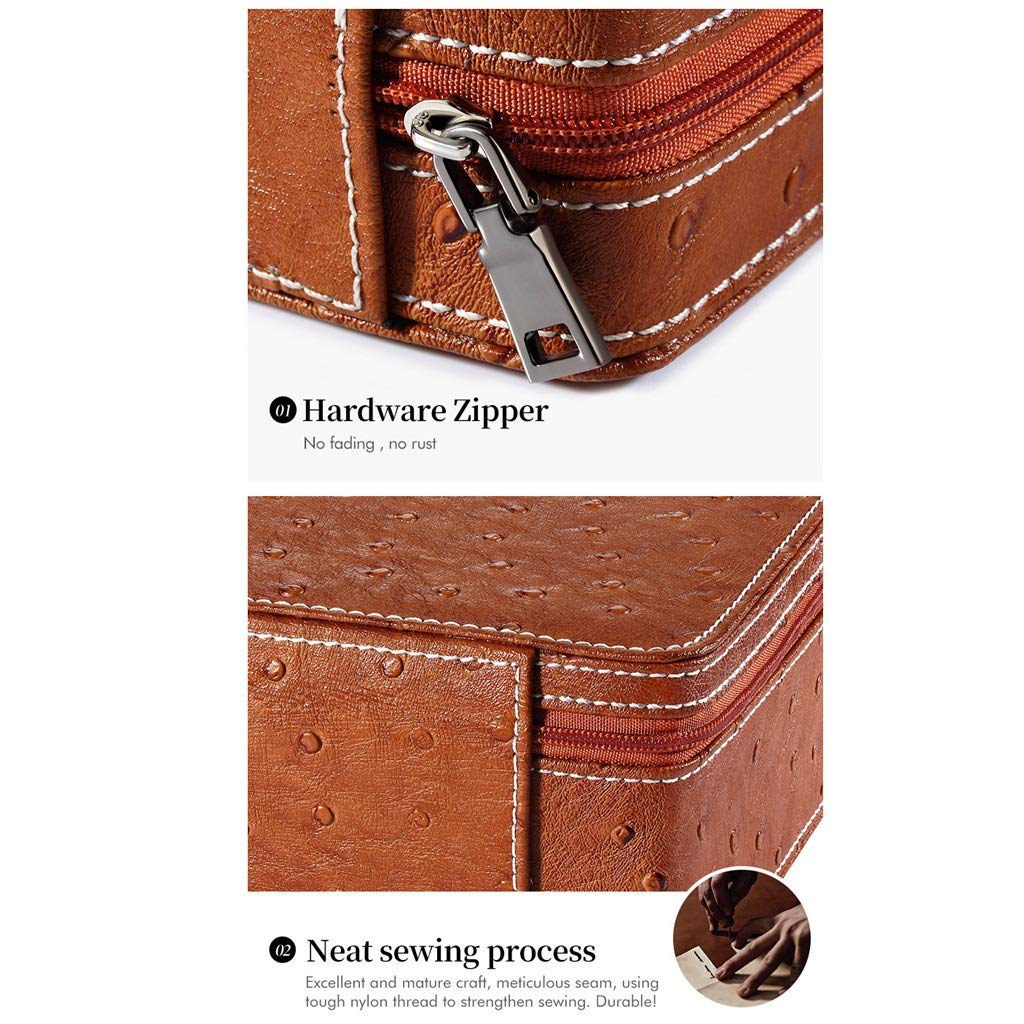 Caja de Reloj, Soporte de joyería, Caja de Almacenamiento organizadora, Caja de Regalo para Pulsera, joyero (B)