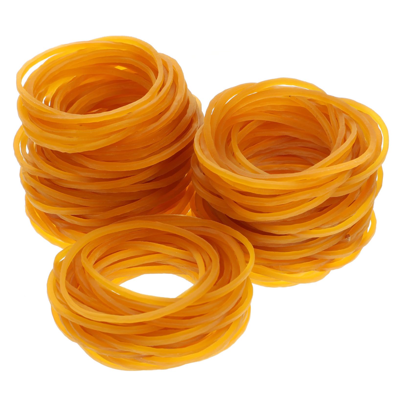 Angoily 4000 Pezzi Elastici Spessi e Resistenti in Gomma Giallo Bande Elastiche per e Impieghi Gravosi Elastici Riutilizzabili per Organizzazione Documenti e