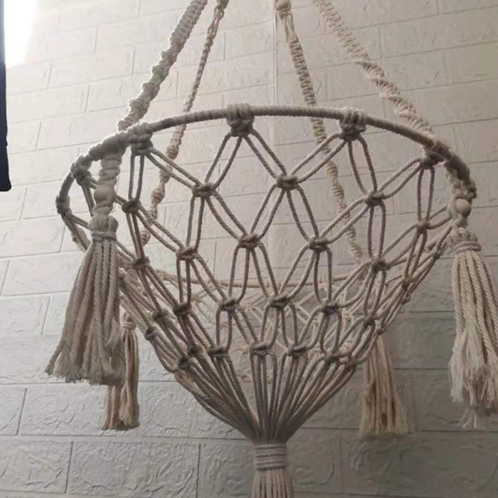 Cama de Macramé para Gatos, Hamaca y Columpio para Mascotas, Nidos Colgantes