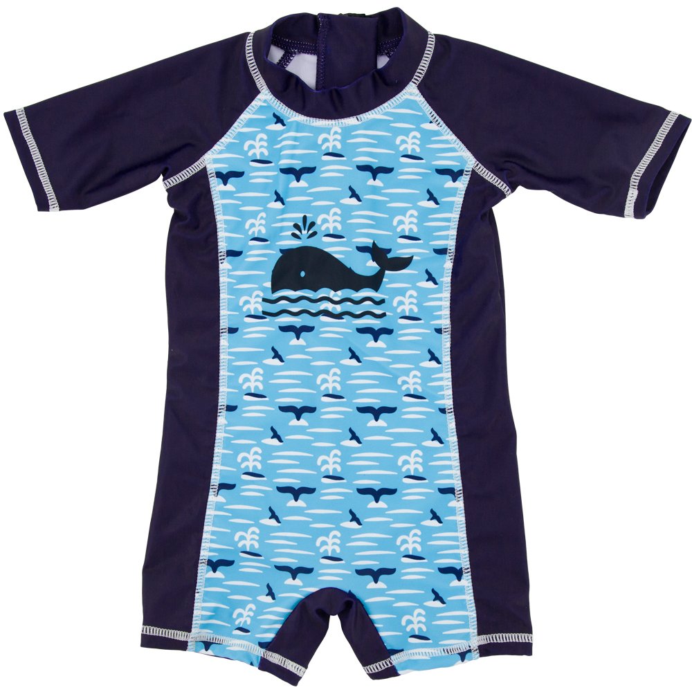 ThreeH Traje de baño de una Pieza para niños Traje de baño de protección Solar con Cierre BM06