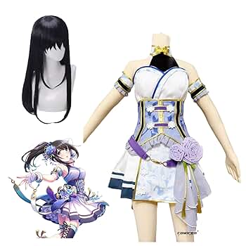 デレステ　コスプレ　鷺沢文香　SSR衣装　潮風の一頁 素人製 翌日発送可能 デレステ コスプレ 鷺沢文香 SSR衣装 潮風の一頁 素人製 翌日