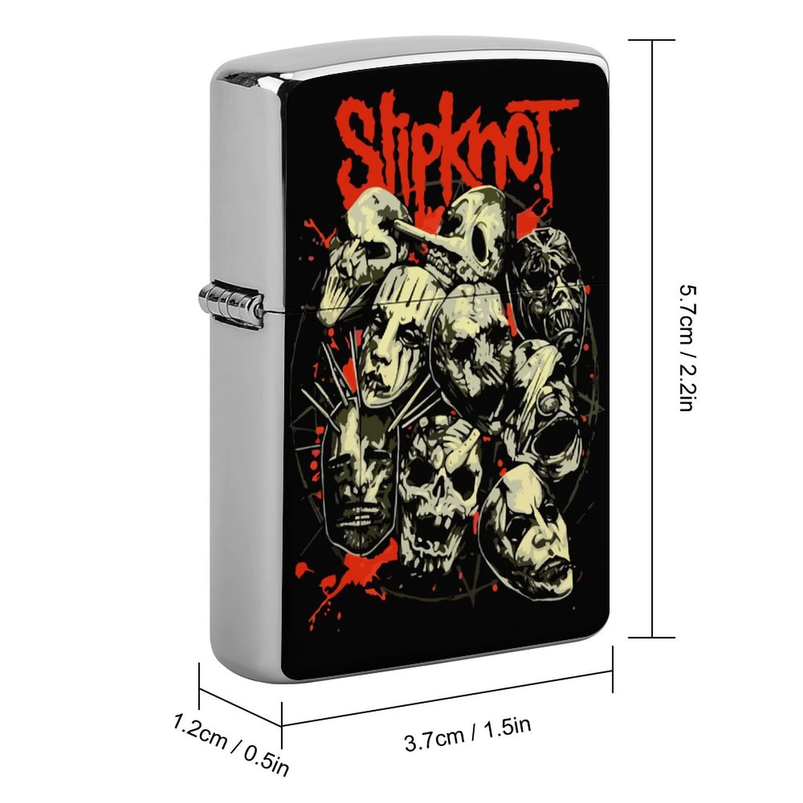 Amazon.co.jp: ZIPPO兼用ケース スリップノット Slipknot ジッポ 