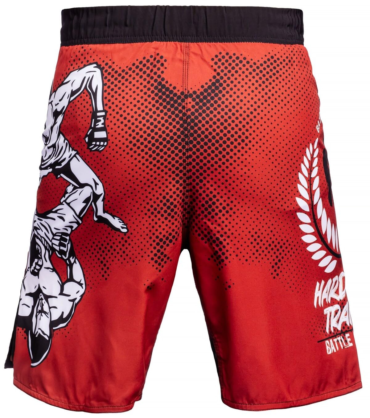 Hardcore Training Fight Shorts Fighters Club Boks Męski Szorty do Walki MMA Combat BJJ Grappling Fitness Muay Thai Kickboxing