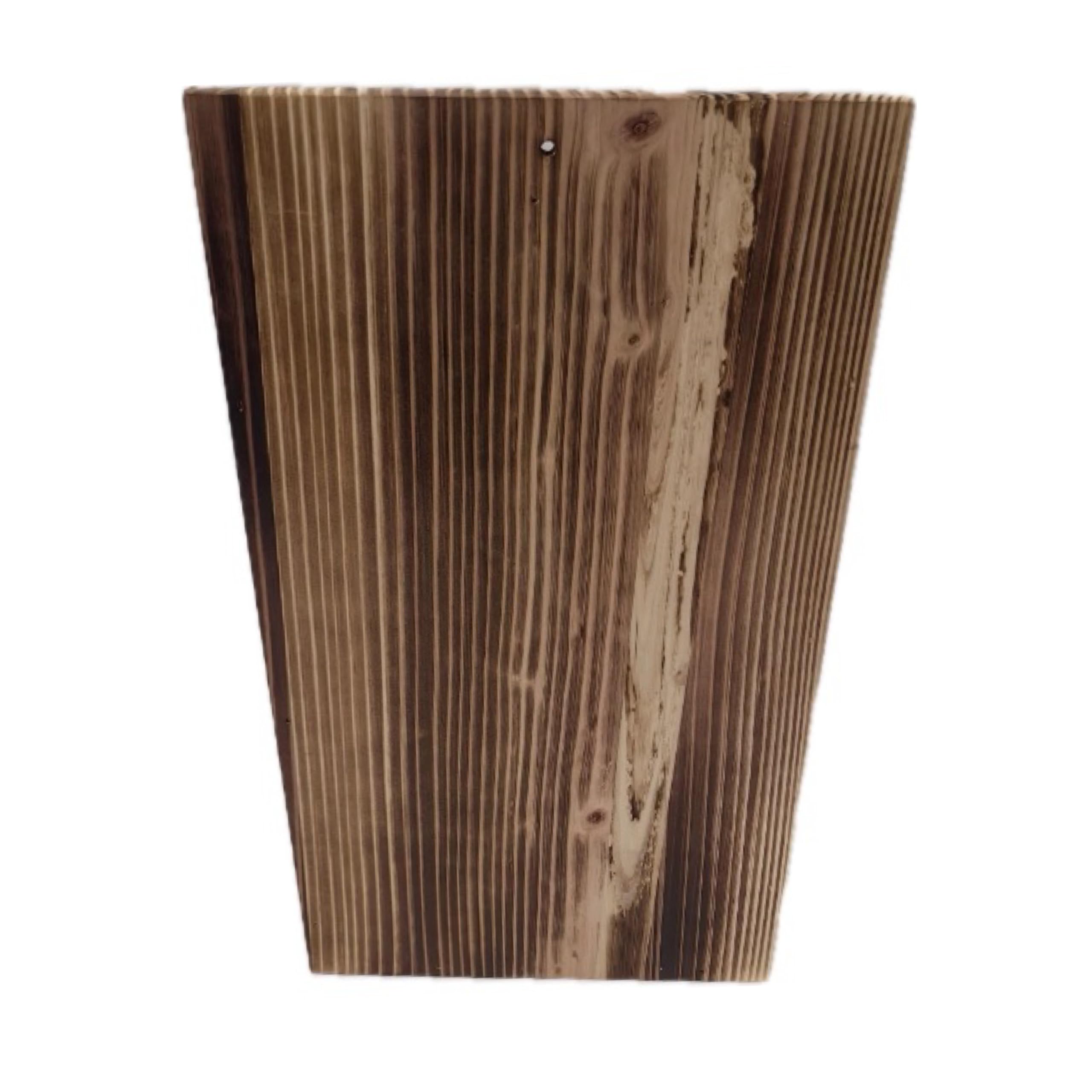 Casetta per uccelli fiammata – Decorazione da giardino nascosta – Scatola per cinguettio in legno con scomparto segreto per bottiglia, divertente idea regalo per uomini, feste in giardino e